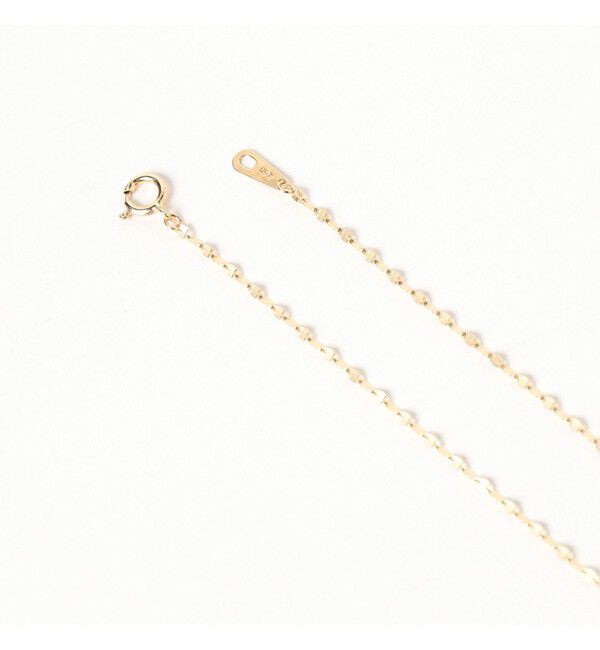 BEAMS SELECTION for WOMEN「les bon bon / ヴィクトリア モデレート ネックレス イエローゴールド」|その他|