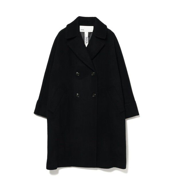 Demi-Luxe BEAMS 「TICCA / テントコート」|ダッフルコート|BLACK