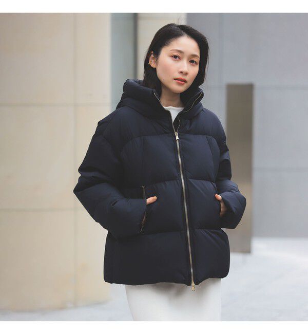 BEAMS SELECTION for WOMEN「TATRAS / GIGI ダウンジャケット」|ブルゾン・スタジャン|BLACK