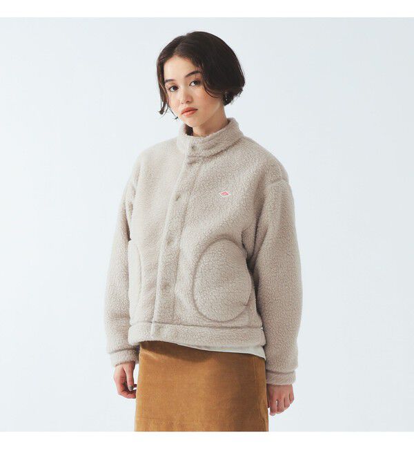 BEAMS SELECTION for WOMEN「DANTON / スタンドカラー ジャケット」|ブルゾン・スタジャン|120_BEIGE