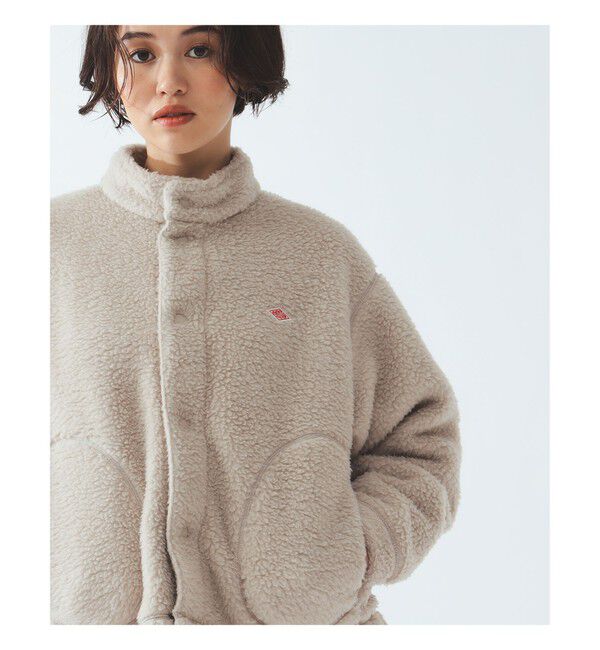 BEAMS SELECTION for WOMEN「DANTON / スタンドカラー ジャケット」|ブルゾン・スタジャン|