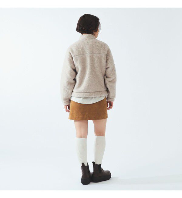 BEAMS SELECTION for WOMEN「DANTON / スタンドカラー ジャケット」|ブルゾン・スタジャン|