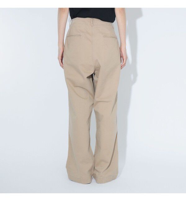 BEAMS SELECTION for WOMEN「【別注】HEAR MY NAME &times; maturely / ニュアンス チノ」|チノ|