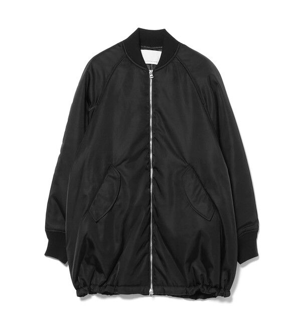 BEAMS SELECTION for WOMEN「TICCA / MA-1 ミドル ブルゾン」|ブルゾン・スタジャン|BLACK