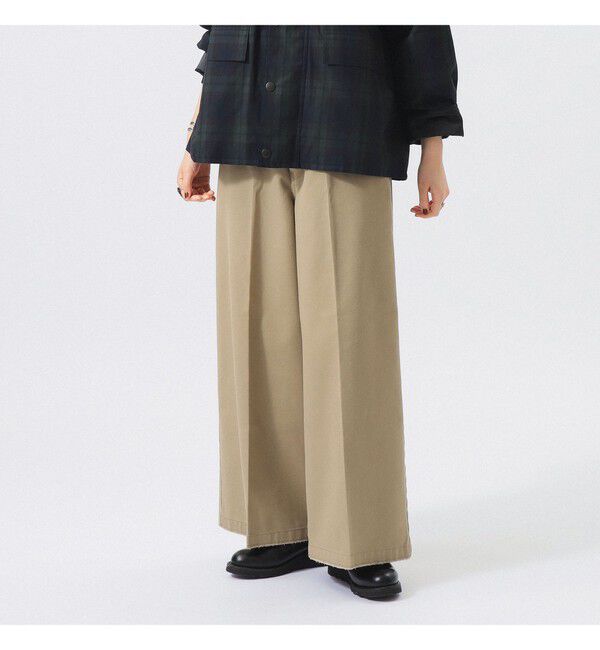 BEAMS SELECTION for WOMEN「【別注】Dickies / ベーシック ワーク パンツ」|チノ|
