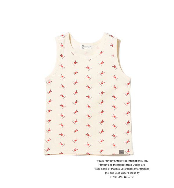 Ray BEAMS 「【別注】PLAY BOY / タンクトップ」|タンクトップ|WHITE