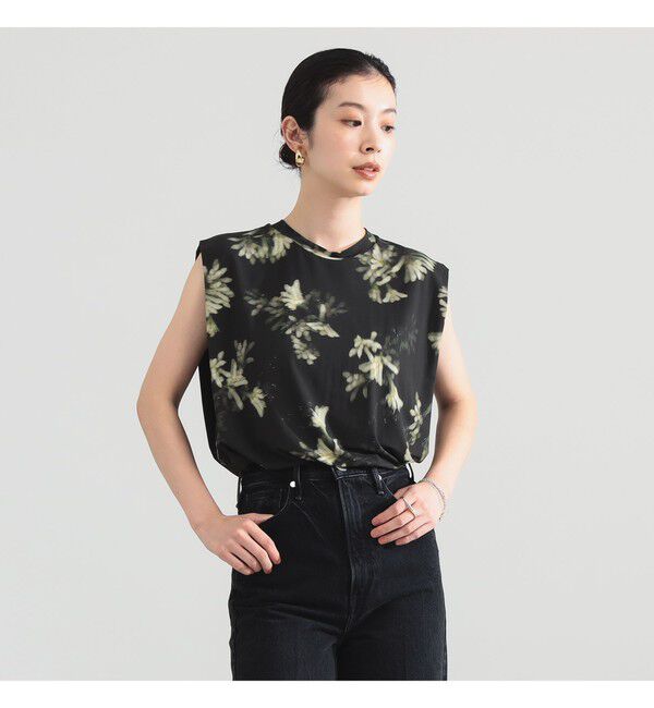 BEAMS SELECTION for WOMEN「【別注】christian wijnants / ボタニカル ノースリーブ トップス」|Tシャツ・カットソー|
