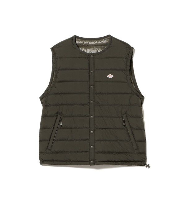 BEAMS SELECTION for WOMEN「DANTON / インナーダウン クルーネック ベスト （XS～M）」|ベスト・ジレ|IRON