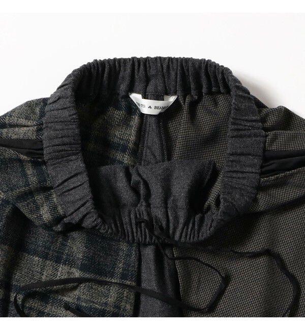 BEAMS SELECTION for WOMEN「【別注】TORI-TO &times; BEAMS BOY / チェック フリル ロング スカート」|スカート|