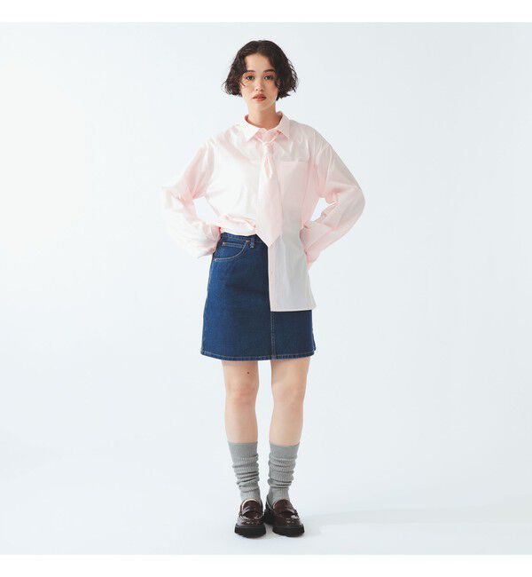 BEAMS SELECTION for WOMEN「Lee / STANDARD WARDROBE デニム ミニスカート」|スカート|