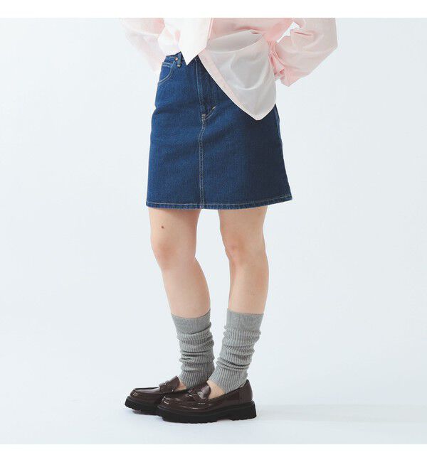 BEAMS SELECTION for WOMEN「Lee / STANDARD WARDROBE デニム ミニスカート」|スカート|