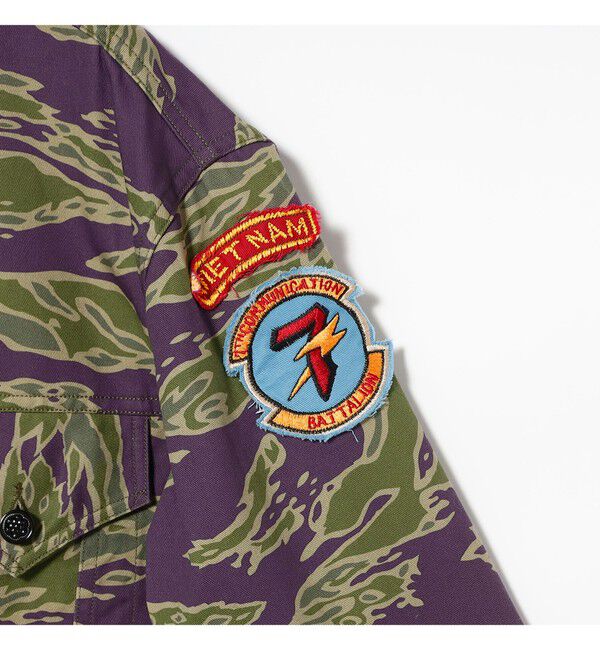 BEAMS SELECTION for WOMEN「テーラー東洋 / Tiger Camouflage Vietnam Tour Jacket &ldquo;7th COMM.&rdquo;」|ブルゾン・スタジャン|