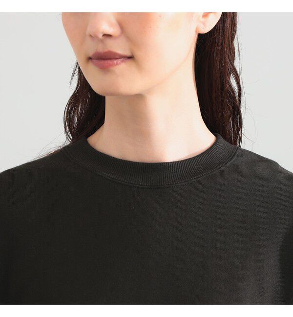 BEAMS SELECTION for WOMEN「【別注】SLOANE / 裏毛 ショート丈 ロングスリーブ スウェット」|パーカー|