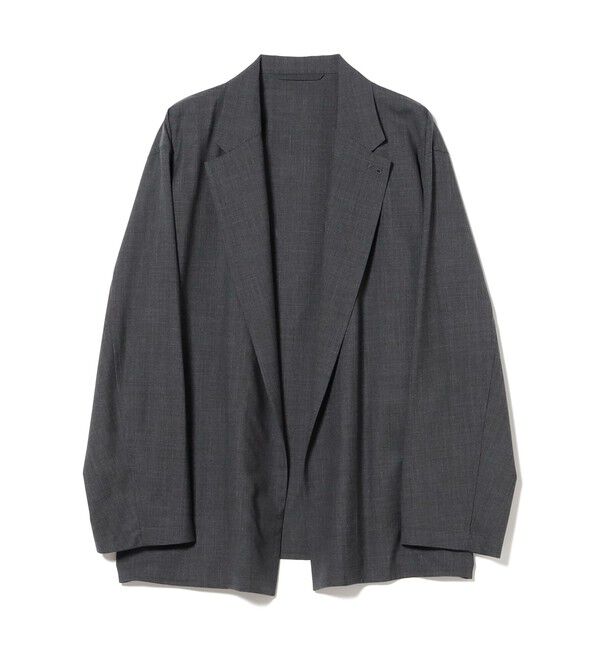 BEAMS SELECTION for WOMEN「YLEVE / ウールトロピカル ジャケット」|ダッフルコート|CHARCOAL