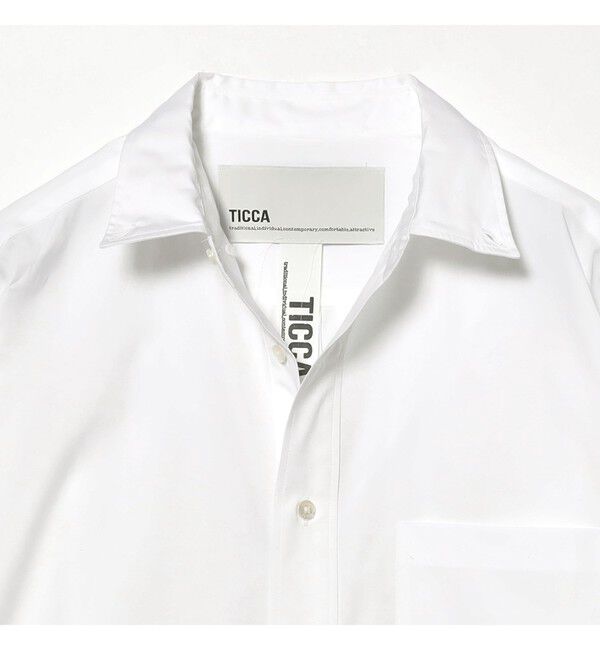 BEAMS SELECTION for WOMEN「TICCA / コットン ボタンダウン シャツ」|シャツ・ブラウス|