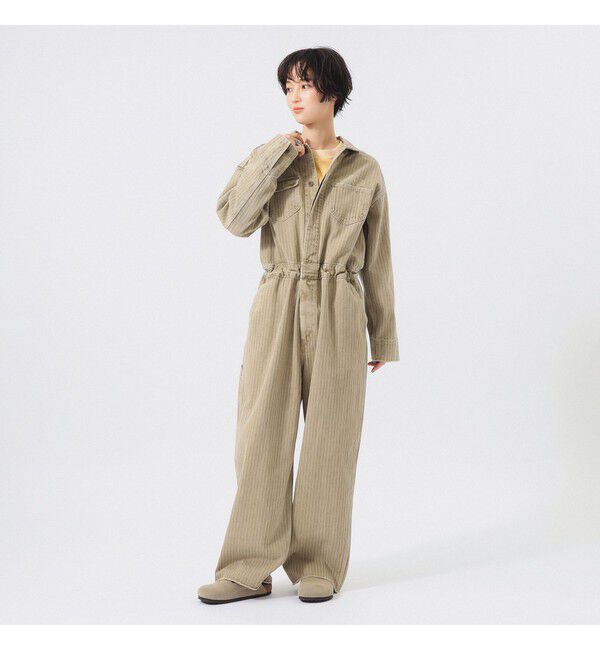 BEAMSBOY「エンブロイダリー ワーク オールインワン」|オールインワン|BEIGE