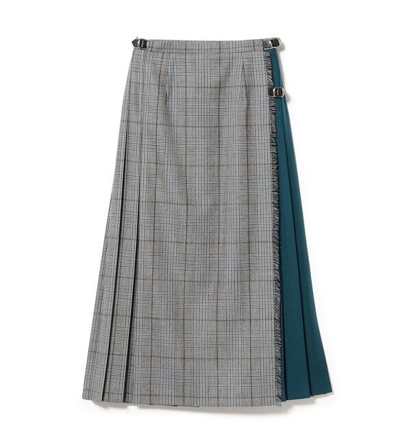 BEAMS SELECTION for WOMEN「【別注】O&rsquo;NEIL OF DUBLIN &times; Demi-Luxe BEAMS / コンビネーション クラシック キルトスカート 90cm」|スカート|