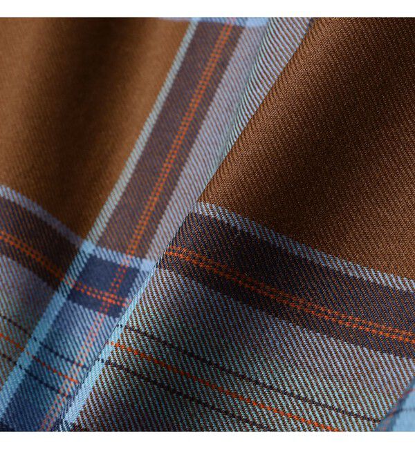 BEAMS SELECTION for WOMEN「【別注】O&rsquo;NEIL OF DUBLIN &times; Demi-Luxe BEAMS / ウール イージー ロング キルトスカート 73cm」|スカート|