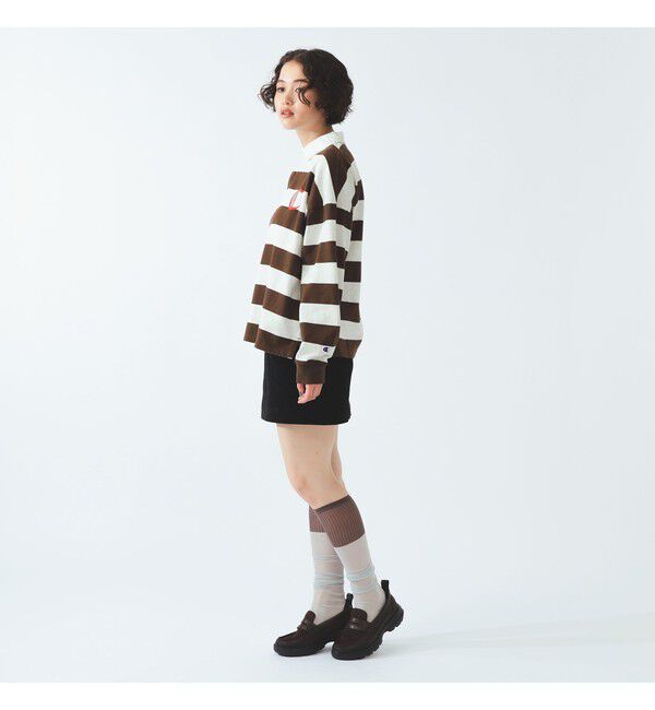 BEAMS SELECTION for WOMEN「【別注】Champion / ラグビー Tシャツ」|ポロシャツ|