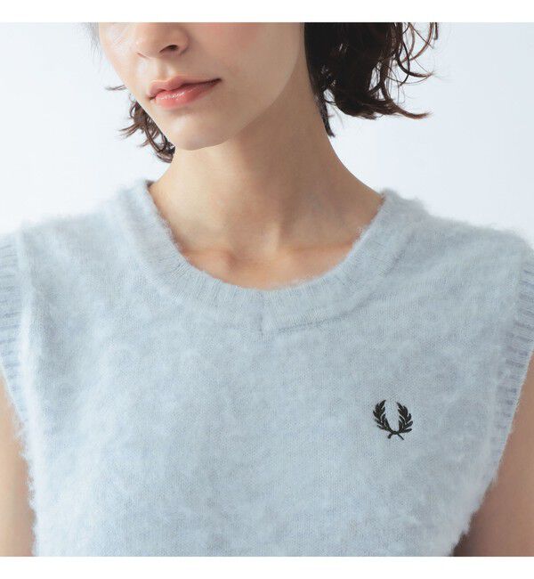 BEAMS SELECTION for WOMEN「【別注】FRED PERRY フラッフィー ベスト」|ベスト・ジレ|