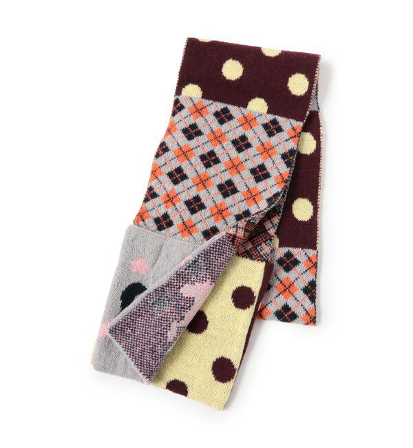 Ray BEAMS 「ジャガード ポケット マフラー」|マフラー|