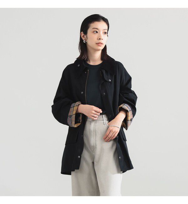 Demi-Luxe BEAMS 「【別注】Barbour &times; Demi-Luxe BEAMS / BEDALE ジャケット」|ブルゾン・スタジャン|