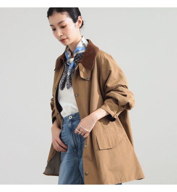 Demi-Luxe BEAMS 「【別注】Barbour &times; Demi-Luxe BEAMS / BEDALE ジャケット」|ブルゾン・スタジャン|