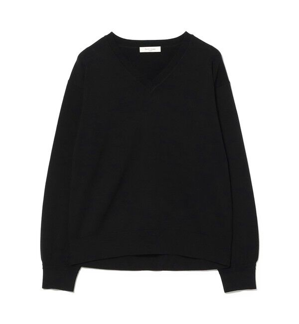 Demi-Luxe BEAMS 「コットンウール Vネック ニット」|ニット・セーター|