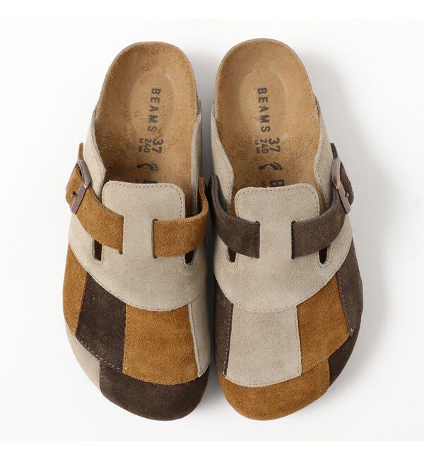 BEAMS SELECTION for WOMEN「 【別注】BIRKENSTOCK &times; BEAMS BOY / BOSTON PATCH WORK」|サンダル|