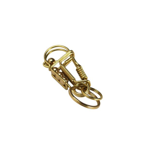 bPr BEAMS「DETAIL INC. / Metal Wire Carabiner」|キーケース|