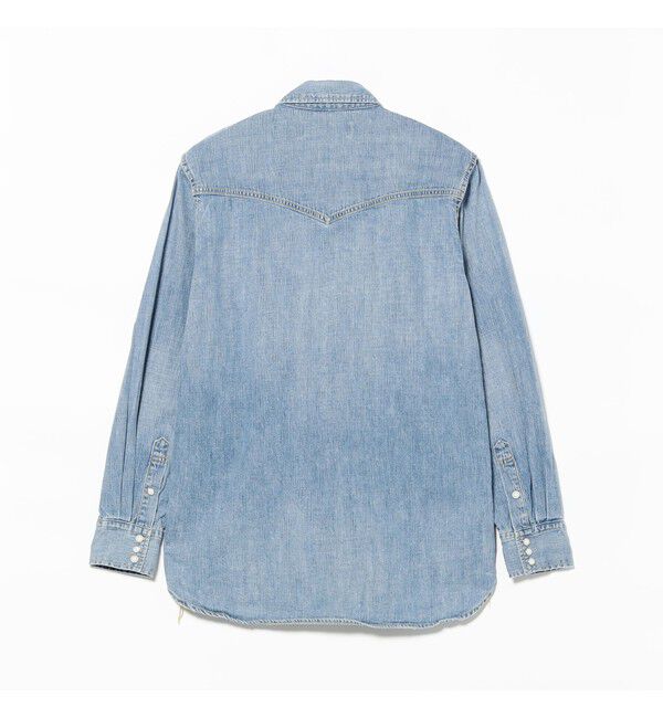 BEAMS PLUS「【別注】REMI RELIEF / Denim Western shirt Classic Fit Fade Indigo」|シャツ・ブラウス|