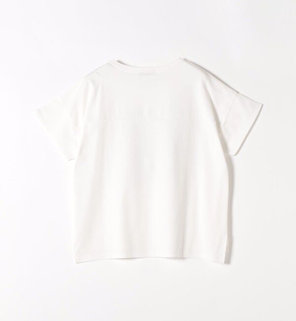 quaranciel「〈接触冷感/汗染み防止加工/洗濯機可能〉CAT プリント TEE」|Tシャツ・カットソー|