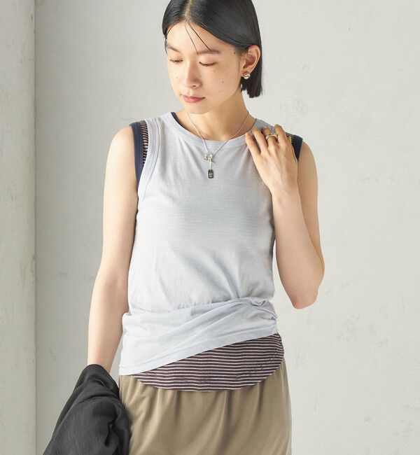 SHIPS for women「シアー タンクトップ」|タンクトップ|