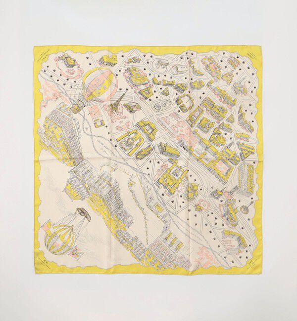 TOMORROWLAND GOODS「MANIPURI PARIS シルクスカーフ」|バンダナ・スカーフ|