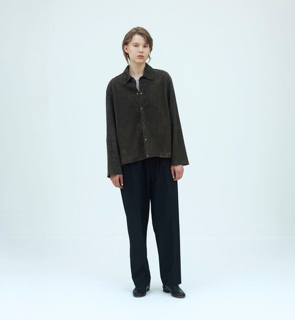 GALERIE VIE「ゴートスエード シャツジャケット」|その他|