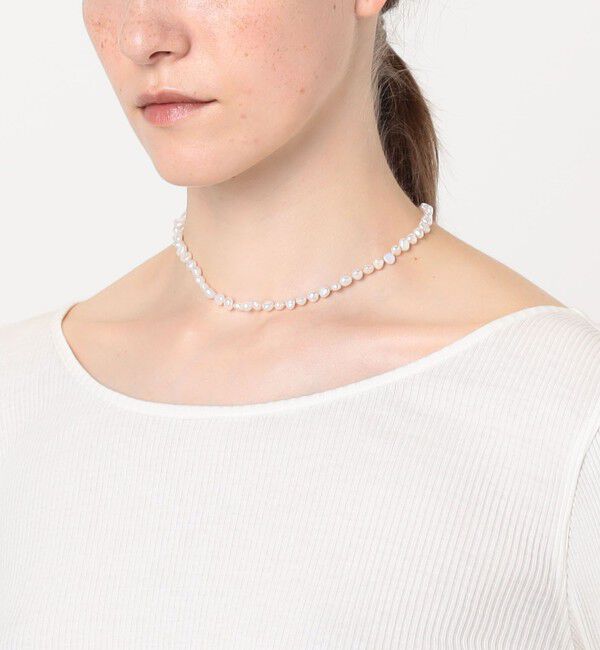 TOMORROWLAND GOODS「PALA Pearl w/Pearl Toggle ネックレス」|ネックレス|