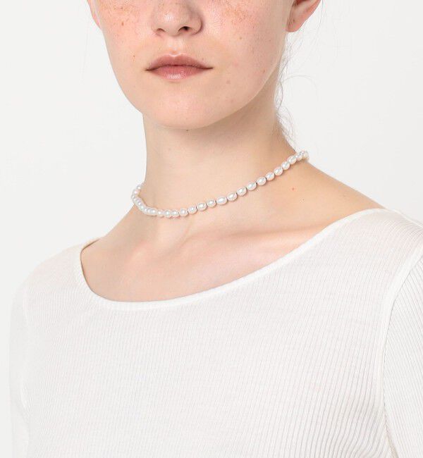 TOMORROWLAND GOODS「PALA Pearl w/Hand End ネックレス」|ネックレス|