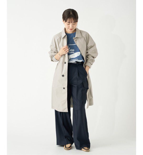 IENA「THE NORTH FACE/ノースフェイス コンパイルライトコート NP12561」|ステンカラーコート|