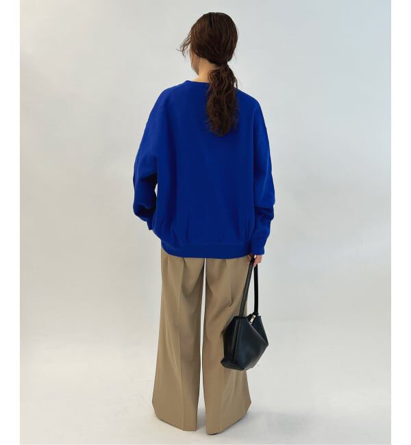 SLOBE IENA「《WEB限定/4サイズ展開/追加》イージーワイドパンツ」|スラックス|