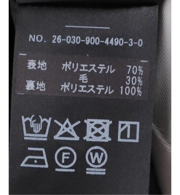 IENA「ハイウエストトラウザー」|スラックス|