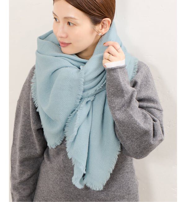 IENA「《予約》NIMNIMDUAI/ニムニムデュアイ THICK PASHMINA WOOL STOLE ストール」|ストール|