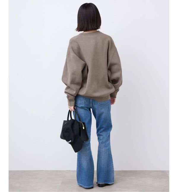 SLOBE IENA「《WEB限定カラーあり/追加4予約》ダブルフェイスジャージースナップカーディガン」|カーディガン|
