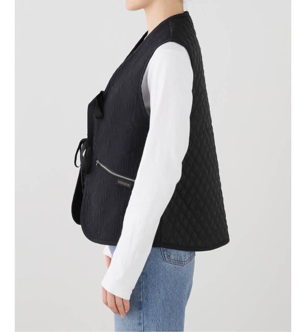 IENA「LAVENHAM/ラベンハム BLACK EDITION VEST ベスト LV14123102」|ダウンベスト・ベスト|