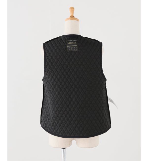 IENA「LAVENHAM/ラベンハム BLACK EDITION VEST ベスト LV14123102」|ダウンベスト・ベスト|