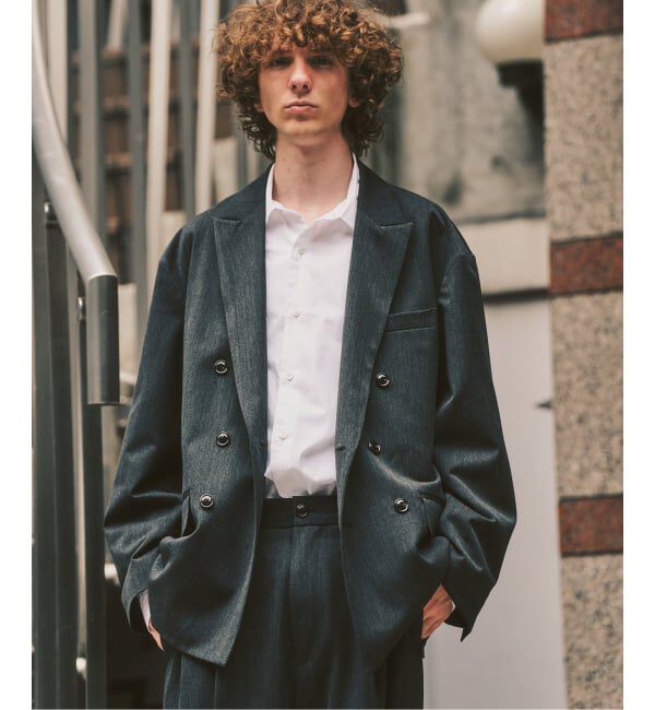 417 EDIFICE「《WEB限定》T/Rツイル ダブルワイドセットアップ」|スーツ|