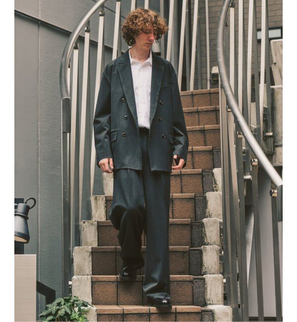 417 EDIFICE「《WEB限定》T/Rツイル ダブルワイドセットアップ」|スーツ|