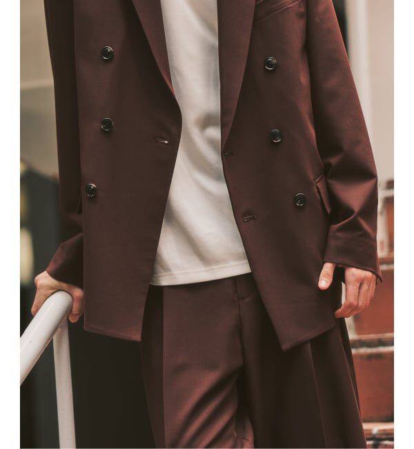 417 EDIFICE「《WEB限定》T/Rツイル ダブルワイドセットアップ」|スーツ|