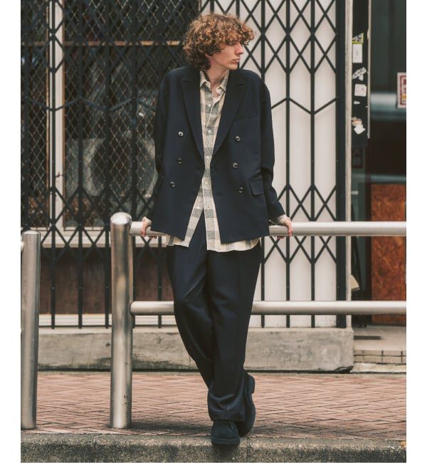 417 EDIFICE「《WEB限定》T/Rツイル ダブルワイドセットアップ」|スーツ|