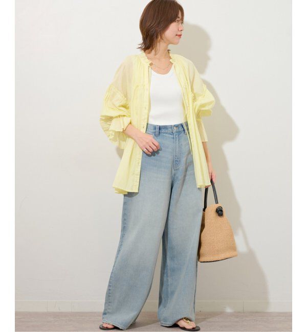 JOURNAL STANDARD relume「《追加2》Vis/Polyクルーネックリブタンクトップ」|タンクトップ|