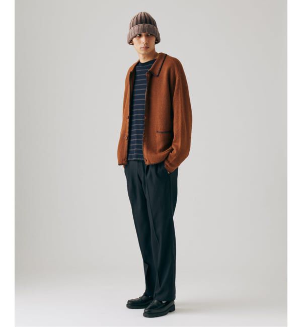 JOURNAL STANDARD「ブランケット ステッチ シャツ カーディガン」|カーディガン|